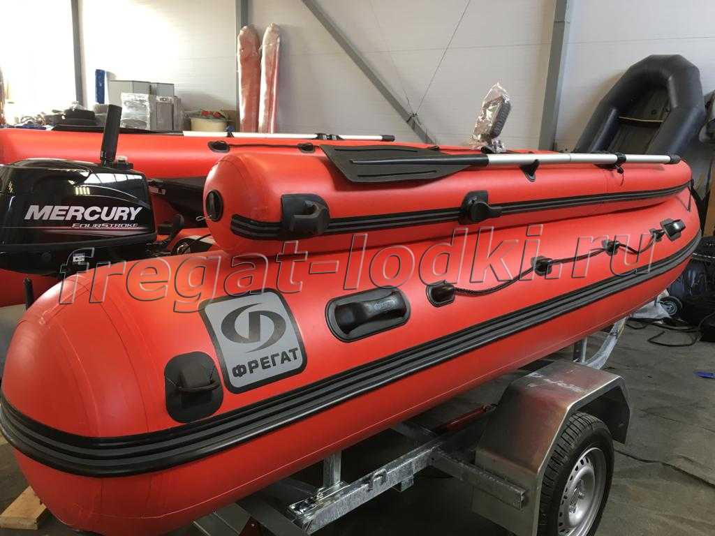 Тюнинг надувной лодки ПВХ Фрегат 430 FM Lux